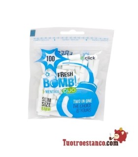 Filtros Boom 6mm con Click 100u