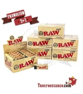 RAW Kartonfilter 5 Kisten + 1 kostenlos, 6 Kisten à 50 Broschüren