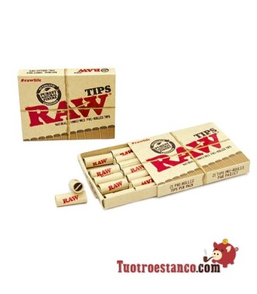 Filtros de cartón Raw Prerolled