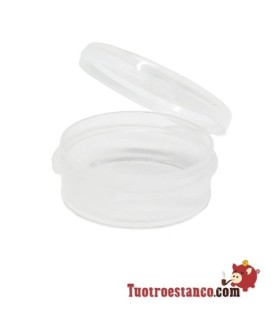 Envase plástico para resinas con tapa Transparente 10 ml