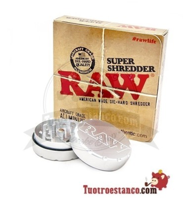 Grinder aluminio Super Shredder RAW 50mm