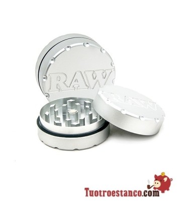 Grinder aluminio Super Shredder RAW 50mm