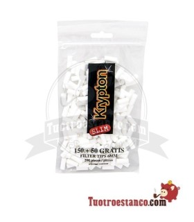 Krypton 6mm Slim Filters 200 Filters