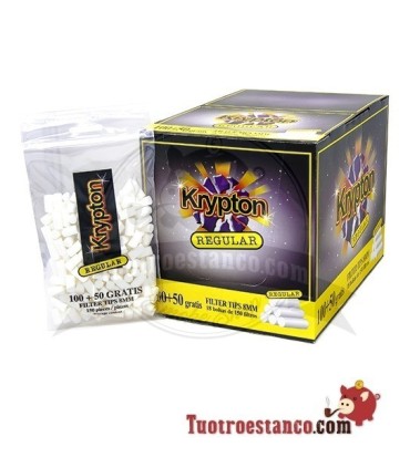 Filtros Krypton 8 mm, 18 bolsitas de 150 filtros
