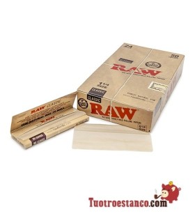 Papel RAW 1 1/4 (50 hojas) 24 libritos