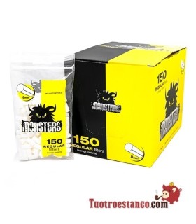 Filtros Monster de 8 mm, 18 bolsitas de 150 filtros cada bolsa