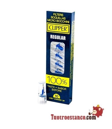 Boquillas Clipper Regular, caja de 10 boquillas