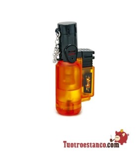 Torche plus briquet orange