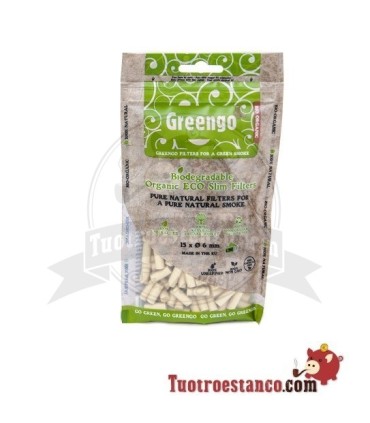 Les filtres Greengo BIO slim 6 mm 200u