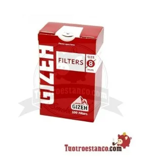 Gizeh 8mm Filters 1 Box 100 Filters