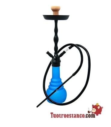 Cachimba Salloum 70 cm en color azul