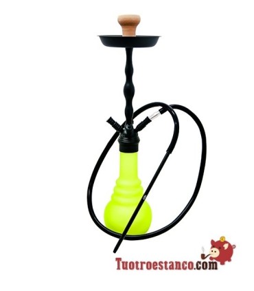 Cachimba Salloum 70 cm en color verde lima