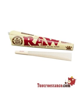 Les cônes de Raw King Size Biologique 3 unités