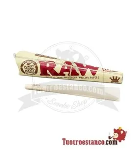 Raw King Size Organic Cones 3 units