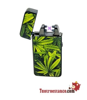 Encendedor de Plasma USB Novi, modelo Leaf.