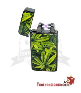 Novi USB Plasma Lighter, Leaf model.