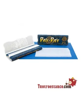 Pay-Pay 1 1/4 papier van 78 mm, 50-vel boekje.