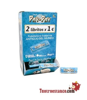 Expositor Pay-Pay Azul Nº 8 de 70 mm - 100 libritos.
