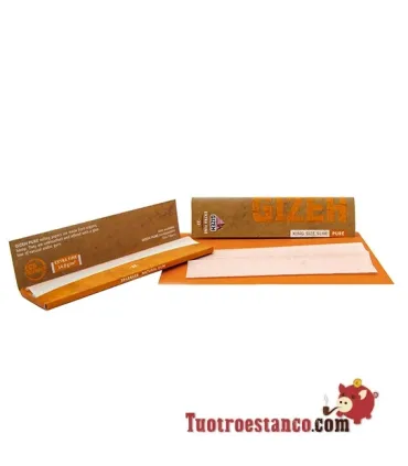 King Size Slim Organic Giza Paper 110 mm.