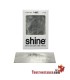 Papel Oro blanco Shine 1 1/4 2 Hojas