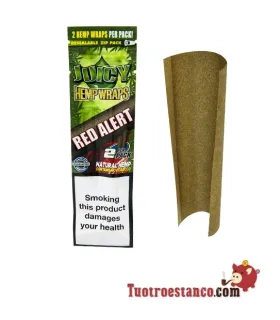 Juicy Blunt Red Alert Erdbeer-Aromatisiertes Hanfpapier