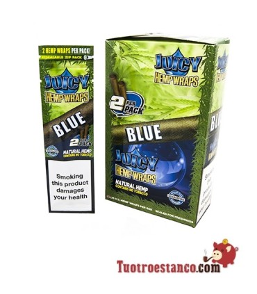 Papel de cañamo Juicy Blunt Arándanos(1x25)