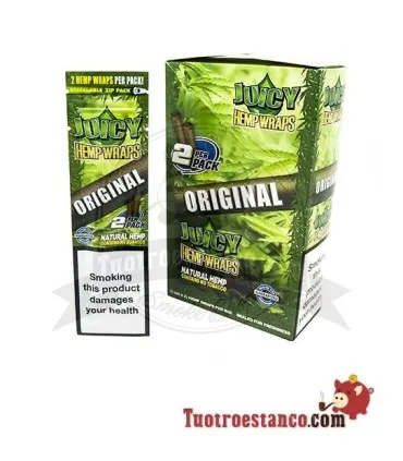 Carta originale Juicy Blunt in Canapa, 25 unità