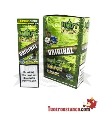 Papel de cañamo Juicy Blunt  Natural (1x25)