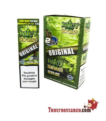 Papel de cañamo Juicy Blunt Original - 25 unidades
