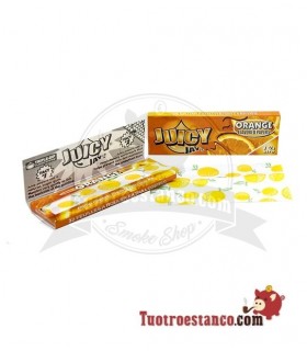 Carta-Juicy Jay 1 1/4 78mm al gusto di Arancia