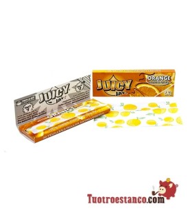 Papel Juicy Jay 1 1/4 78 mm sabor Naranja