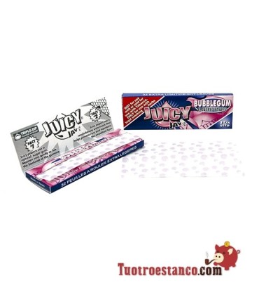 Papier Juicy Jay saveur de Gomme à mâcher 1 1/4 78 mm