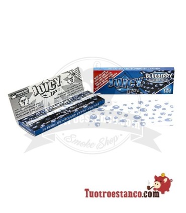 Papel Juicy Jay 1 1/4 78 mm sabor Arándanos