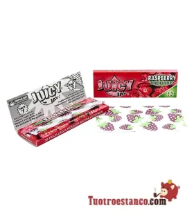 Carta-Juicy Jay 1 1/4 78mm aromatizzato Mora rosso