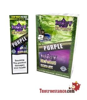 Papel de cañamo Juicy Blunt Uva(1x25)