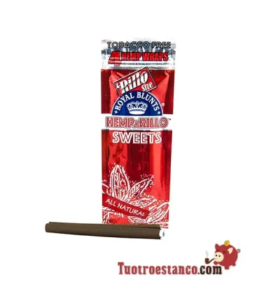 Royal Blunt saveur de chanvre en papier 4u