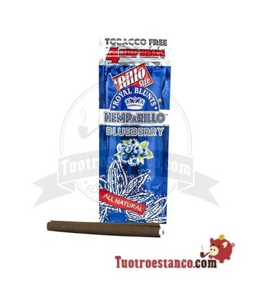Papel Royal Blunt de Cáñamo Sabor Arándanos 4u