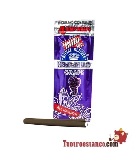 Royal Blunt Hanf Papier-Traubengeschmack 4u