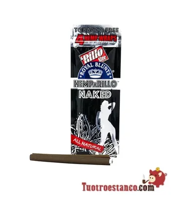 Royal Blunt Natural Hemp Paper 4u.