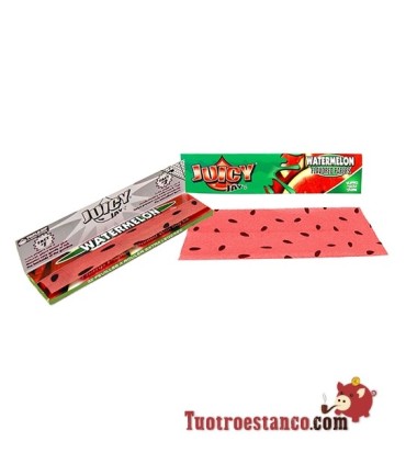 Papel Juicy Jay 1 King Size 110  mm sabor Sandía