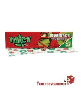 Papel Juicy Jay King Size 110mm sabor Fresa y Kiwi