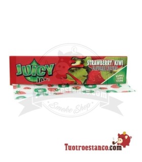 Juicy Jay King Format Papier 110mm saveur fraise et kiwi