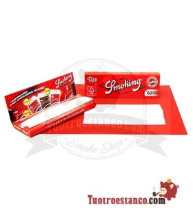 Papel Smoking Rojo Nº8 de 70 mm