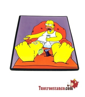 Alfombrilla Rectangular Homer Simpson Sillón 30 x 25,5 cm