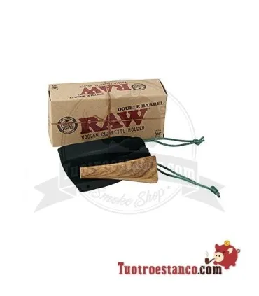Ugello in legno doppio cannone RAW