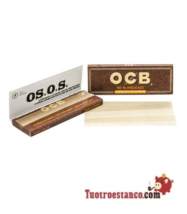 Papel OCB Virgin 1 ¼ de 78 mm