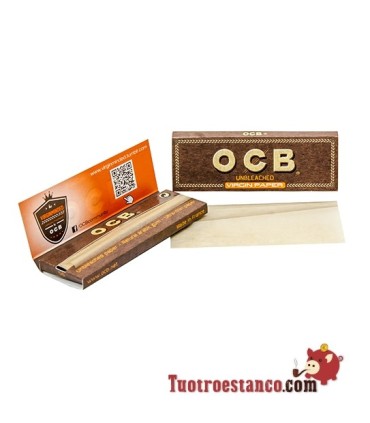 Papel OCB Virgin Nº 8 de 70 mm