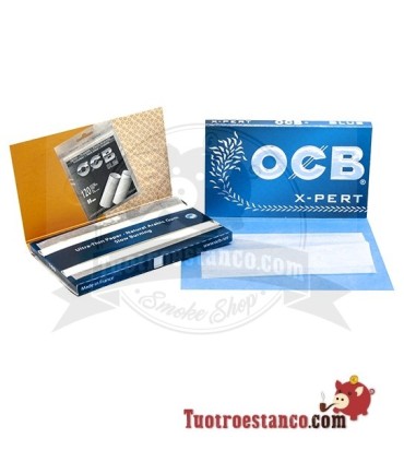 Papel OCB Blue X-Pert Double Window de 70 mm