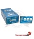 Feuille à double fenêtre OCB Blue X-Pert de 70 mm, 25 brochures.