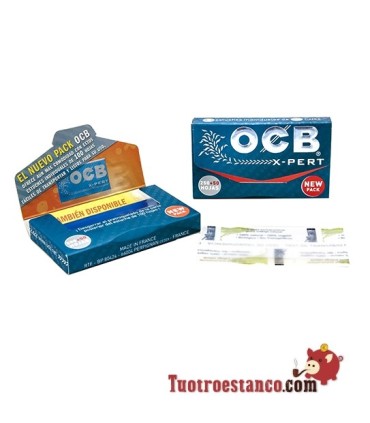 Papel OCB Azul Bloc 300 de 70 mm